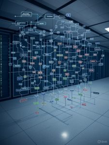Zero Trust network architecture showing continuous verification and monitoring